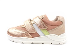 Bisgaard sneaker rose metallic med velcro